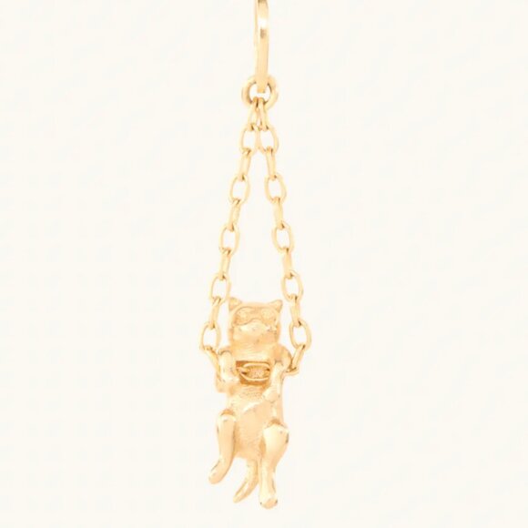 Catbird Jewelry - Catbird Hang in There Kitten Charm